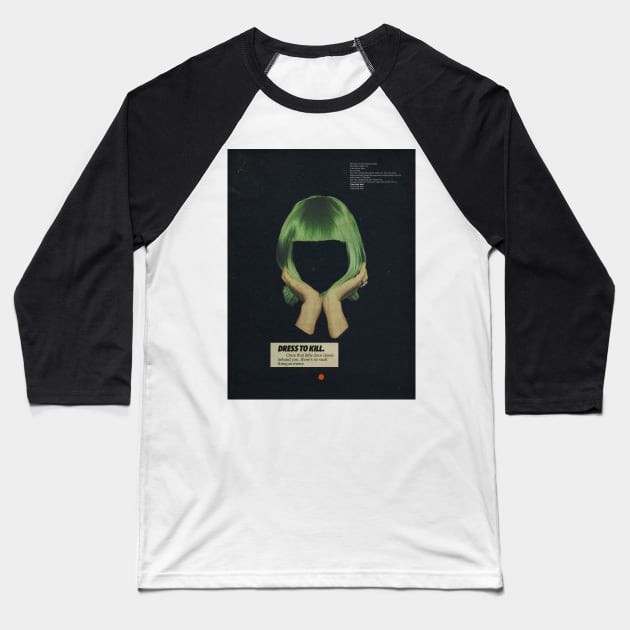 Dress To Kill Baseball T-Shirt by FrankMoth